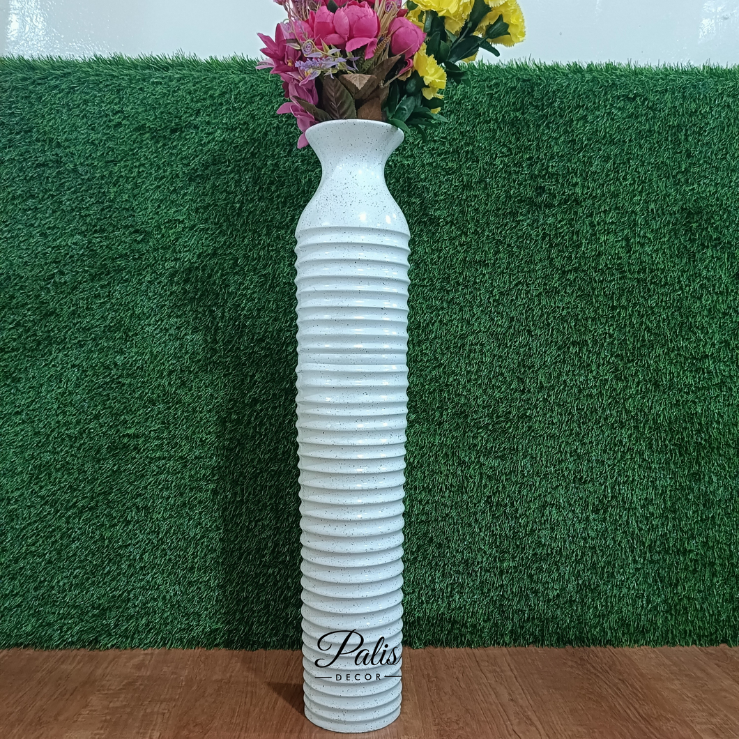 SMALL NECK STEP CURVE VASE