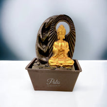 Load image into Gallery viewer, Small Namaste Buddha Fountain
