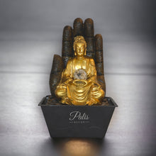 Load image into Gallery viewer, Palm Buddha Fountain Small
